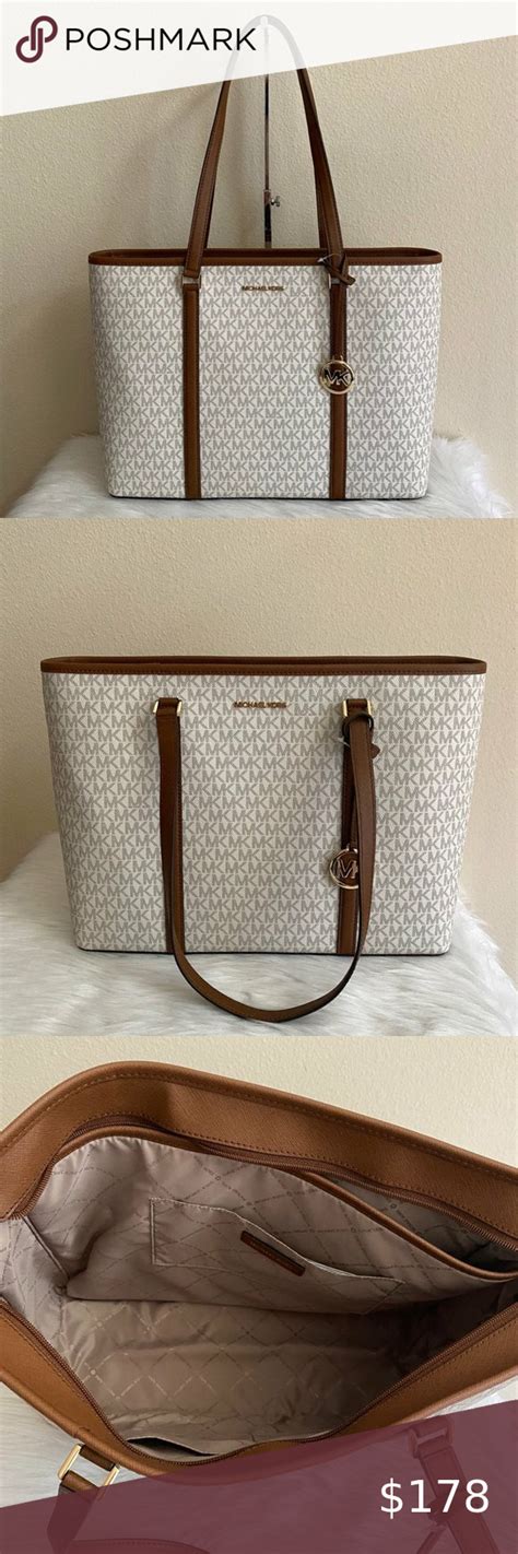 michael kors sady tote luggage golden